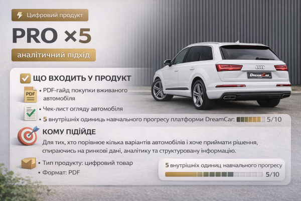 ⚪️ PRO ×5 — стань профі